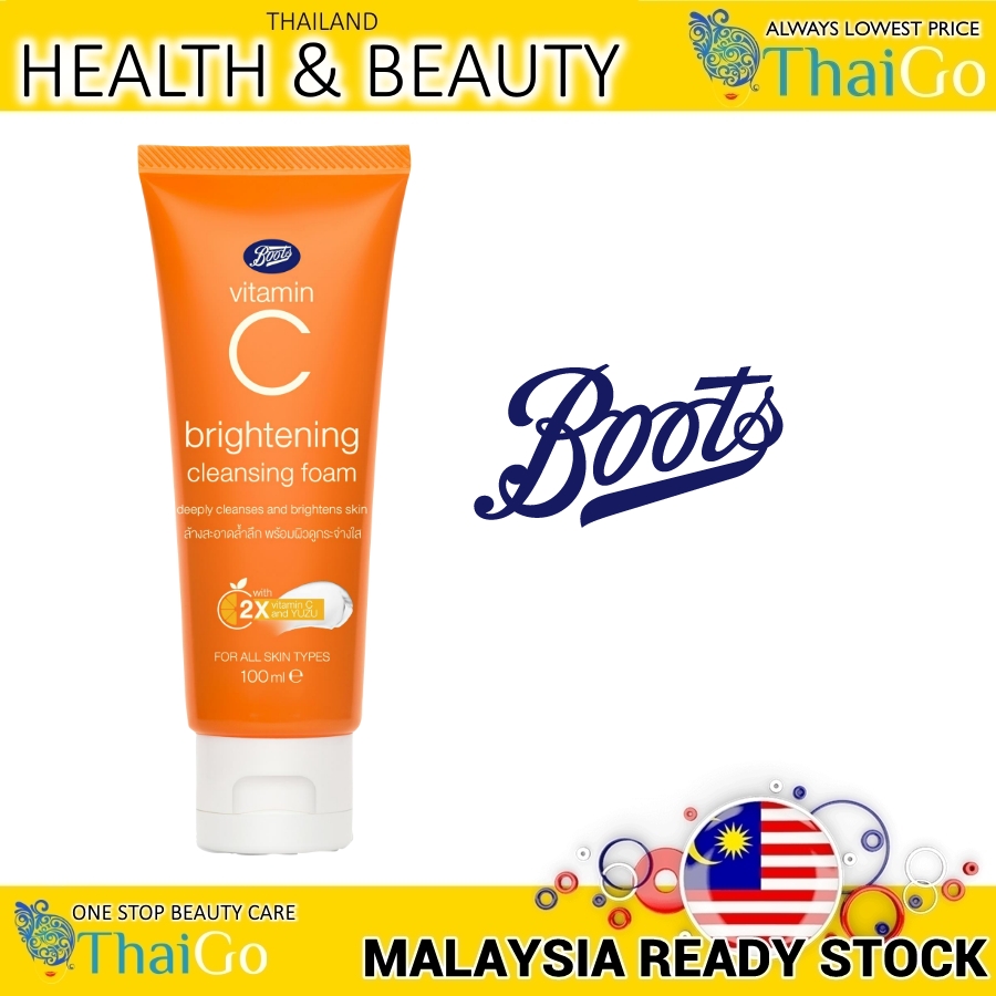 Buy Thaigo U Boots Vitamin C Brightening Cleansing Foam Ml Online