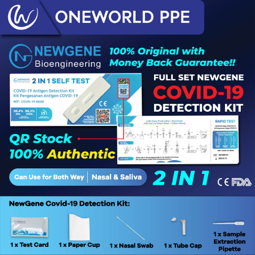 Buy Saliva Nasal Covid Test Kit From NewGene 2in1 ERomman