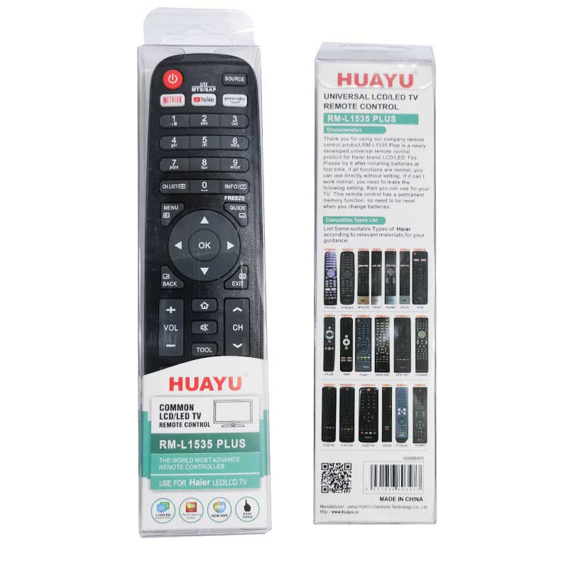 Buy Hometech U Haier Tv Remote Control Replacement Compatible For Haier