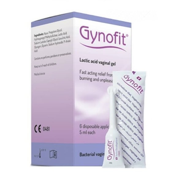 Buy Gynofit Lactic Acid Vaginal Gel 6 X 5ml ERomman