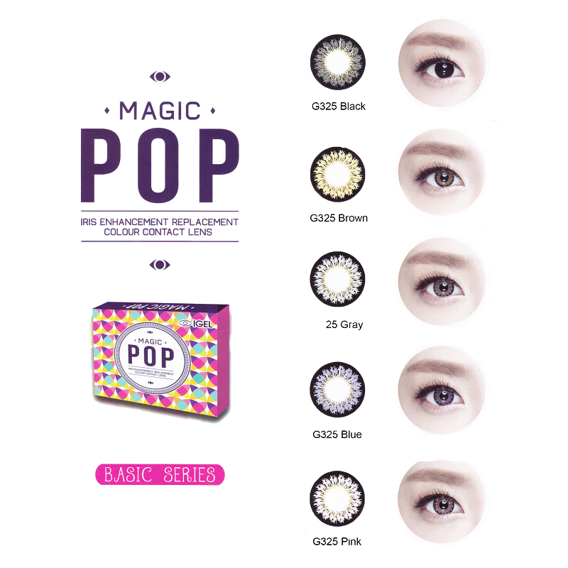 Buy Gmonline31 Magic Pop Basic Series Monthly Color Contact Lens 14 5mm Online Eromman