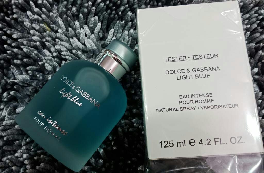 light blue eau intense tester