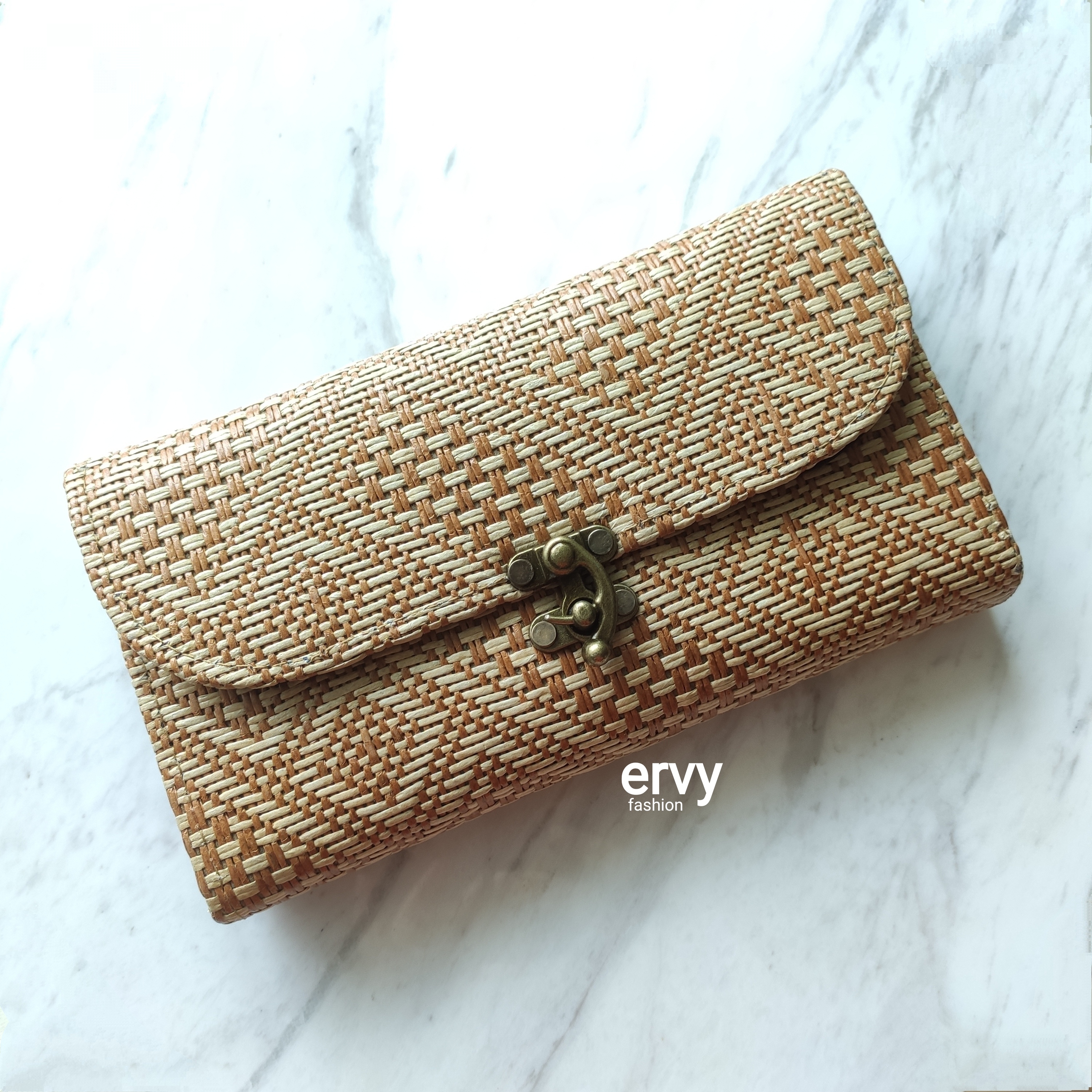 Rattan clutch best sale