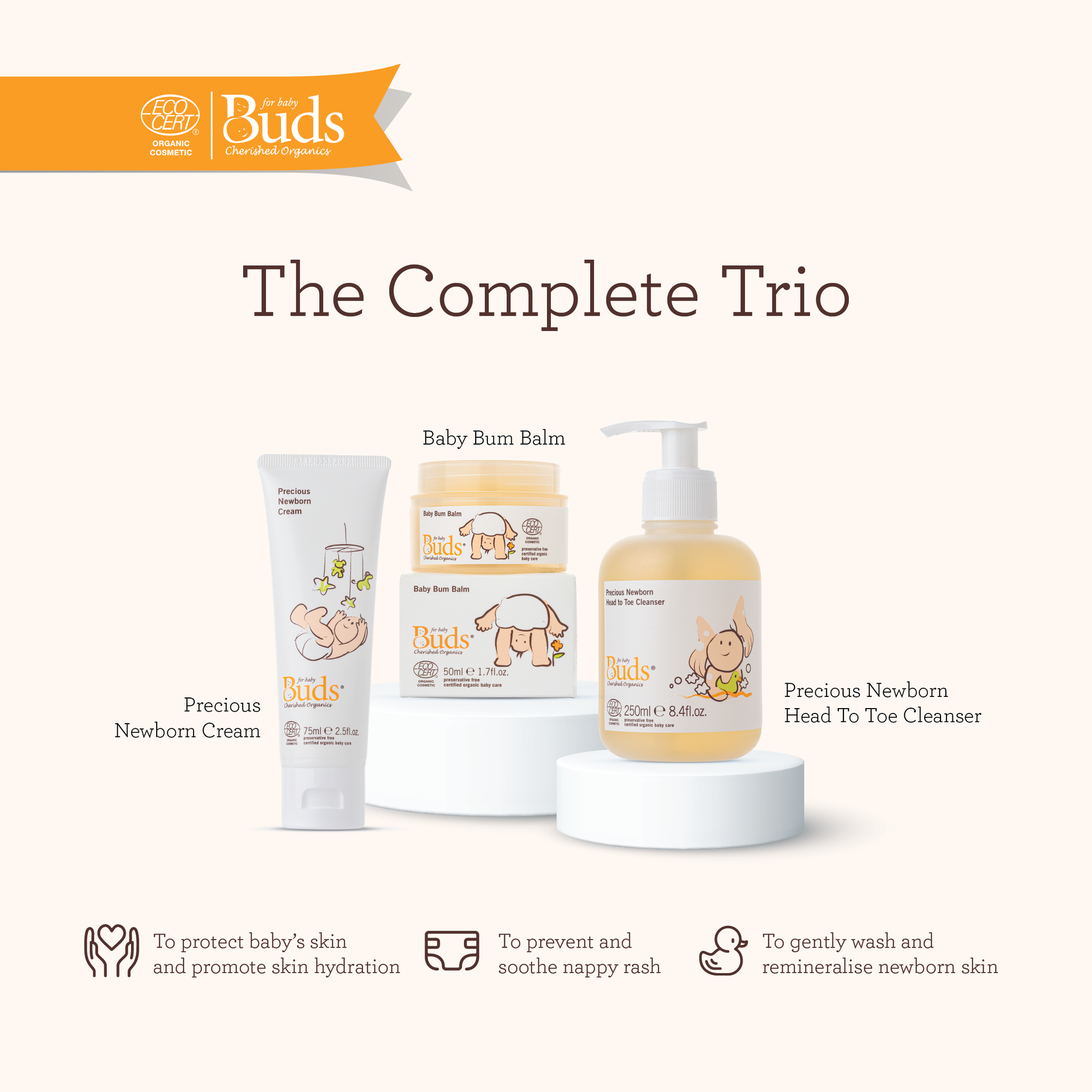 Buds Organics Bco Newborn Bundle Set