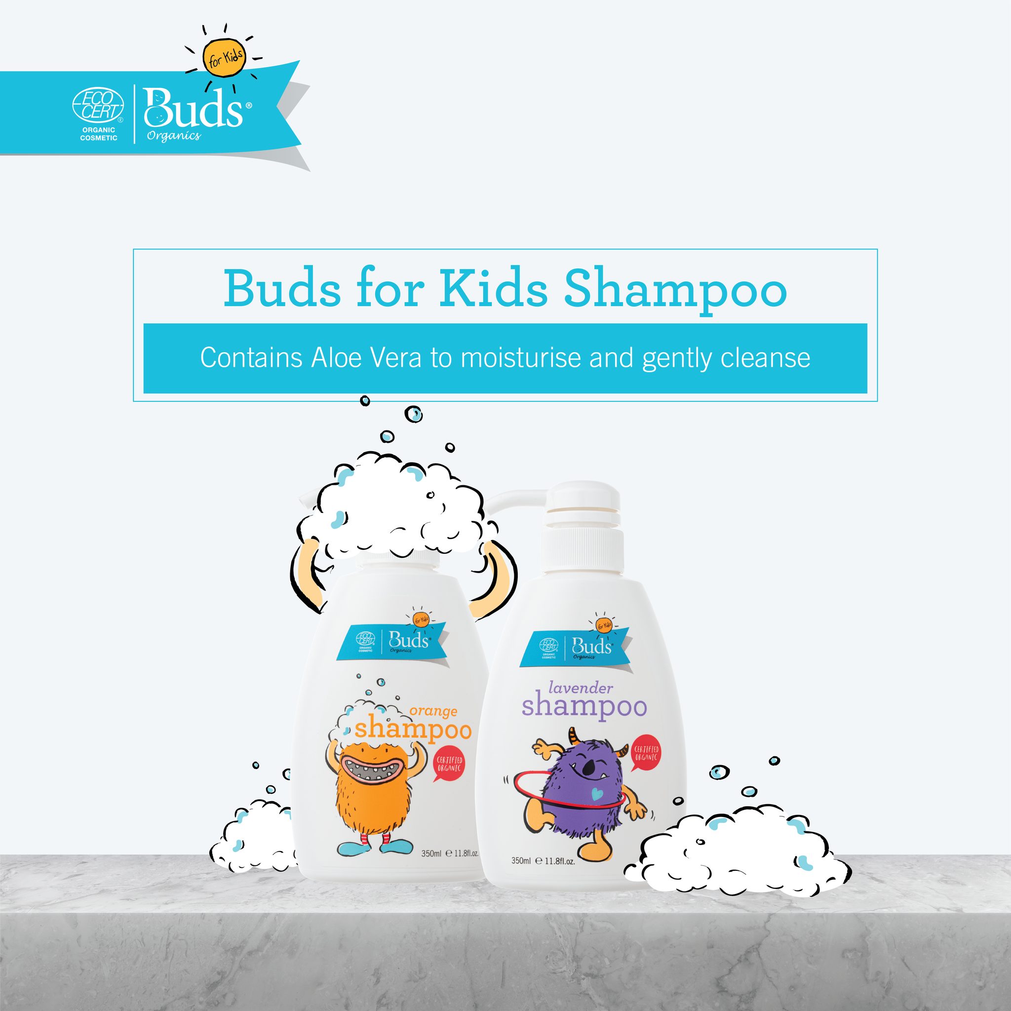 Buds Bfk Orange Shampoo 350ml