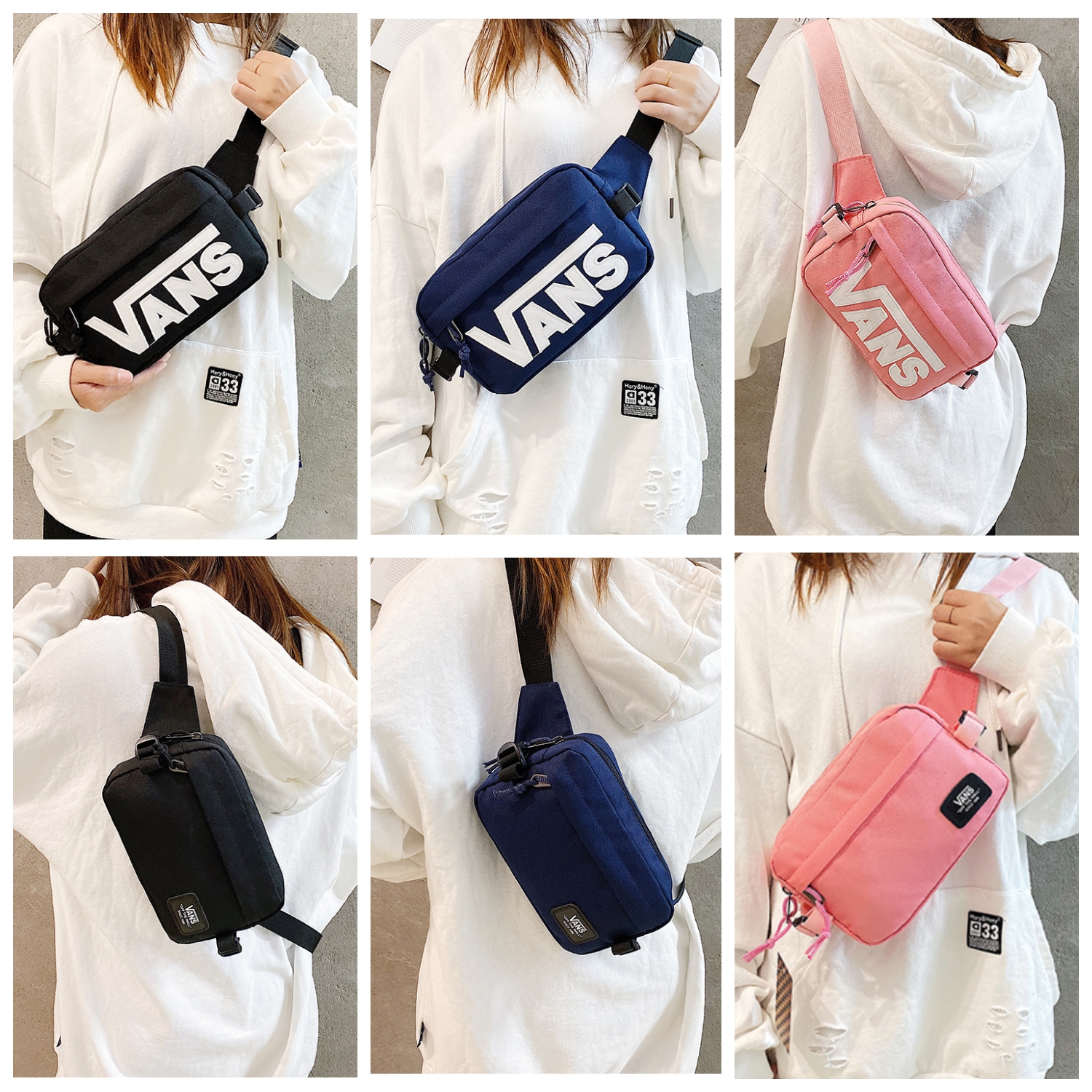 Vans chest clearance bag