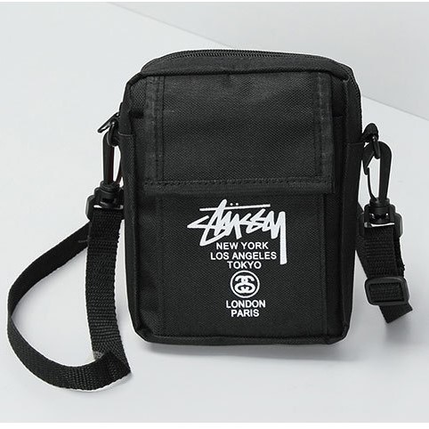 Buy Messenger Stussy Sling Bag (Black) | eRomman