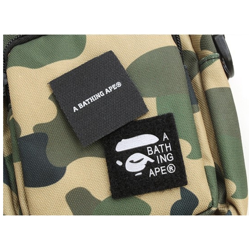 Bape nylon sling discount bag