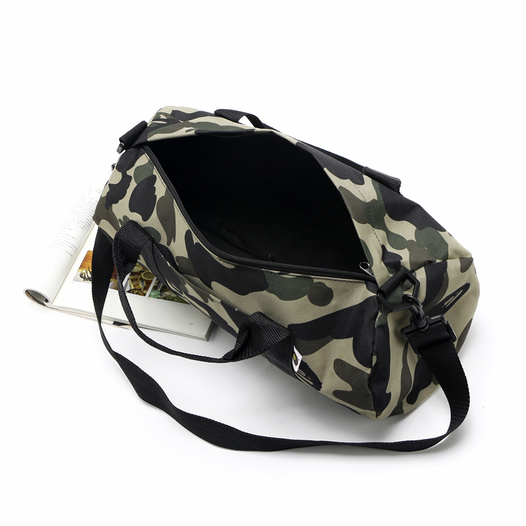 D) BAPE A Bathing Ape Large Duffle Bag Gym Bag