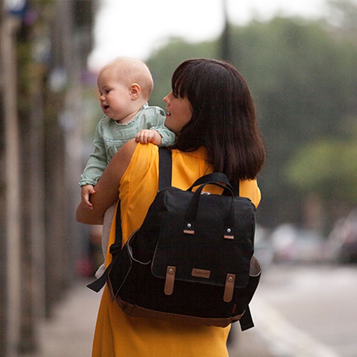 Robyn Convertible Backpack Black