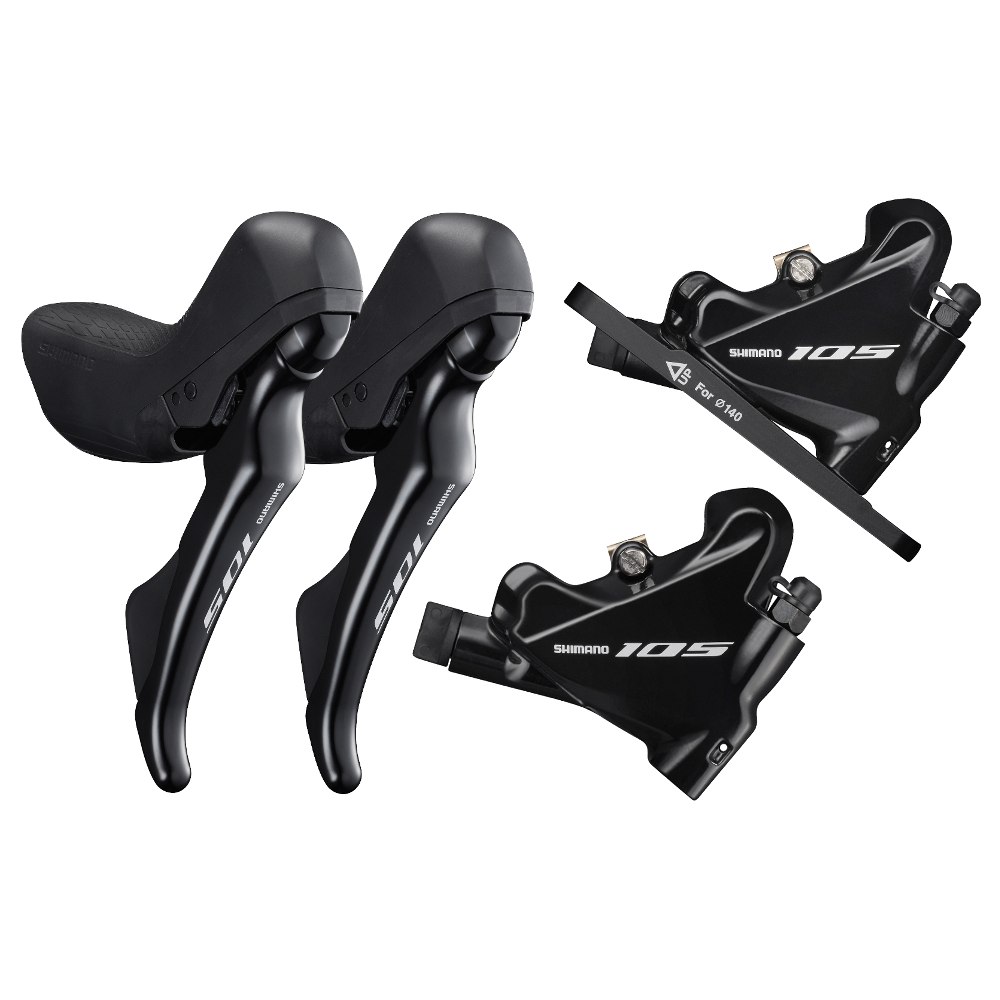 shimano road hydraulic brakes set