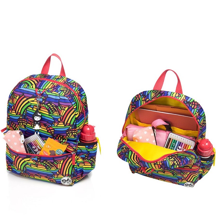 Buy Onebabyworld Babymel Zip Zoe Junior Backpack Rainbow Multi Online eRomman