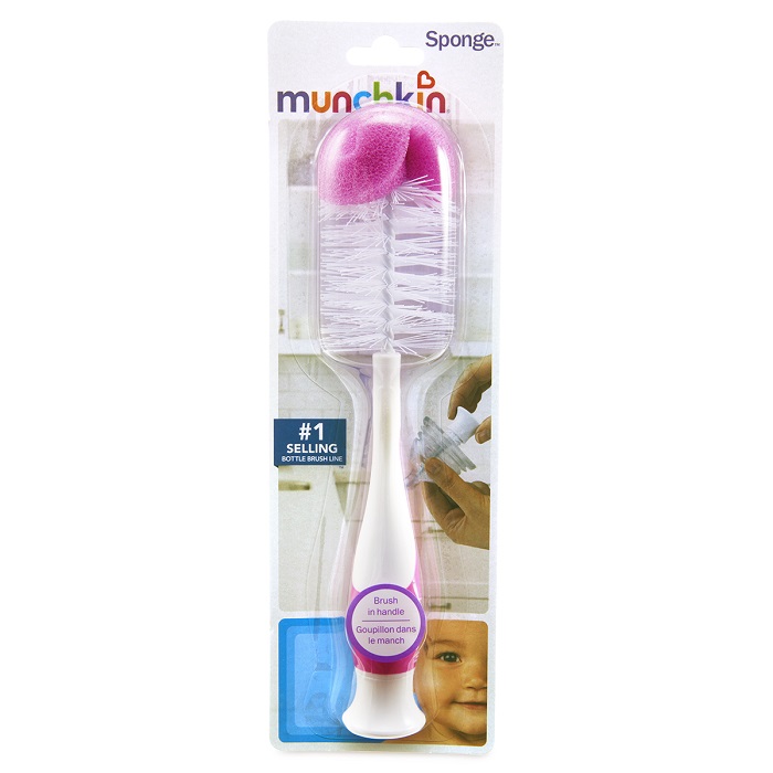 munchkin sponge bottle brush