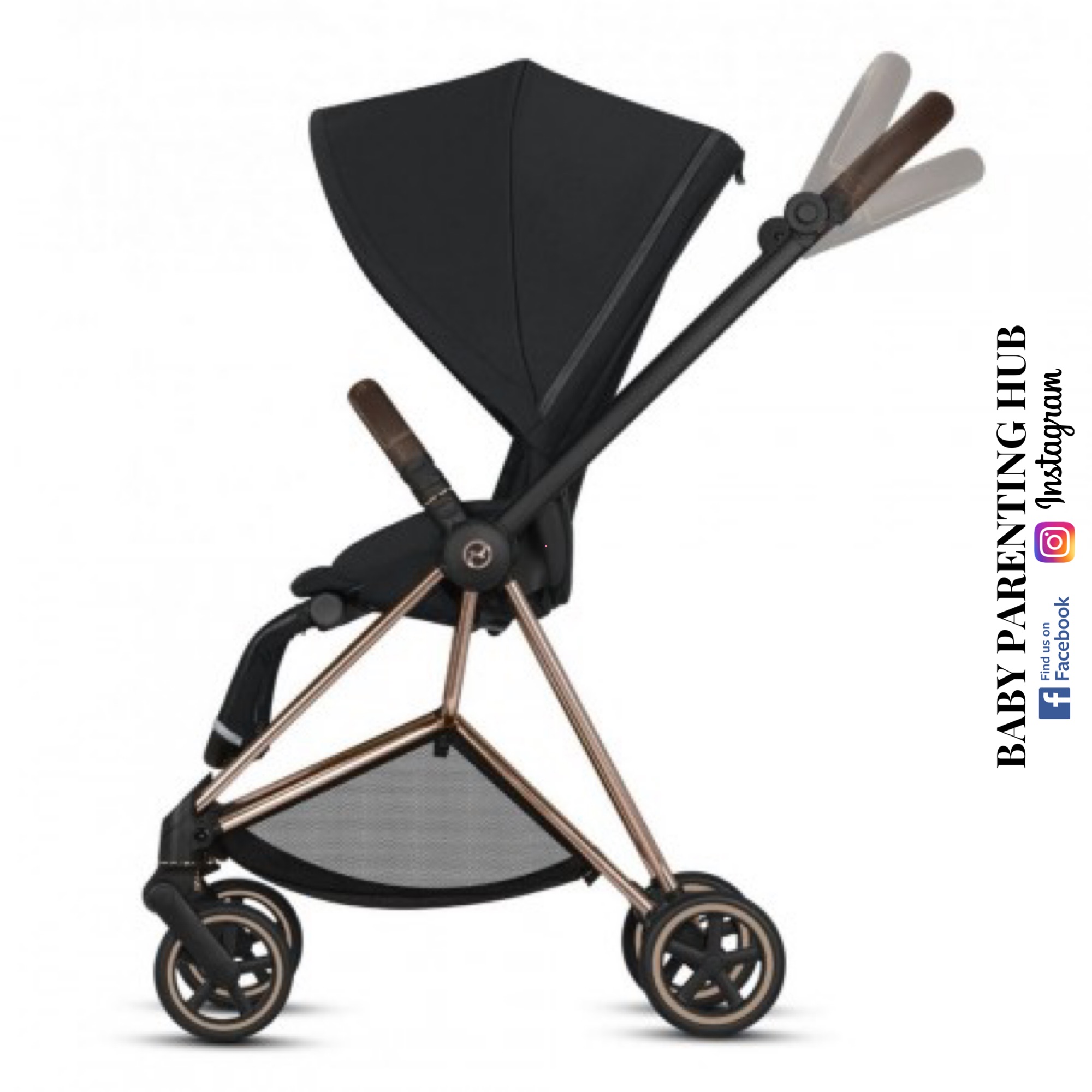 Cybex mios 2024 2019 rose gold