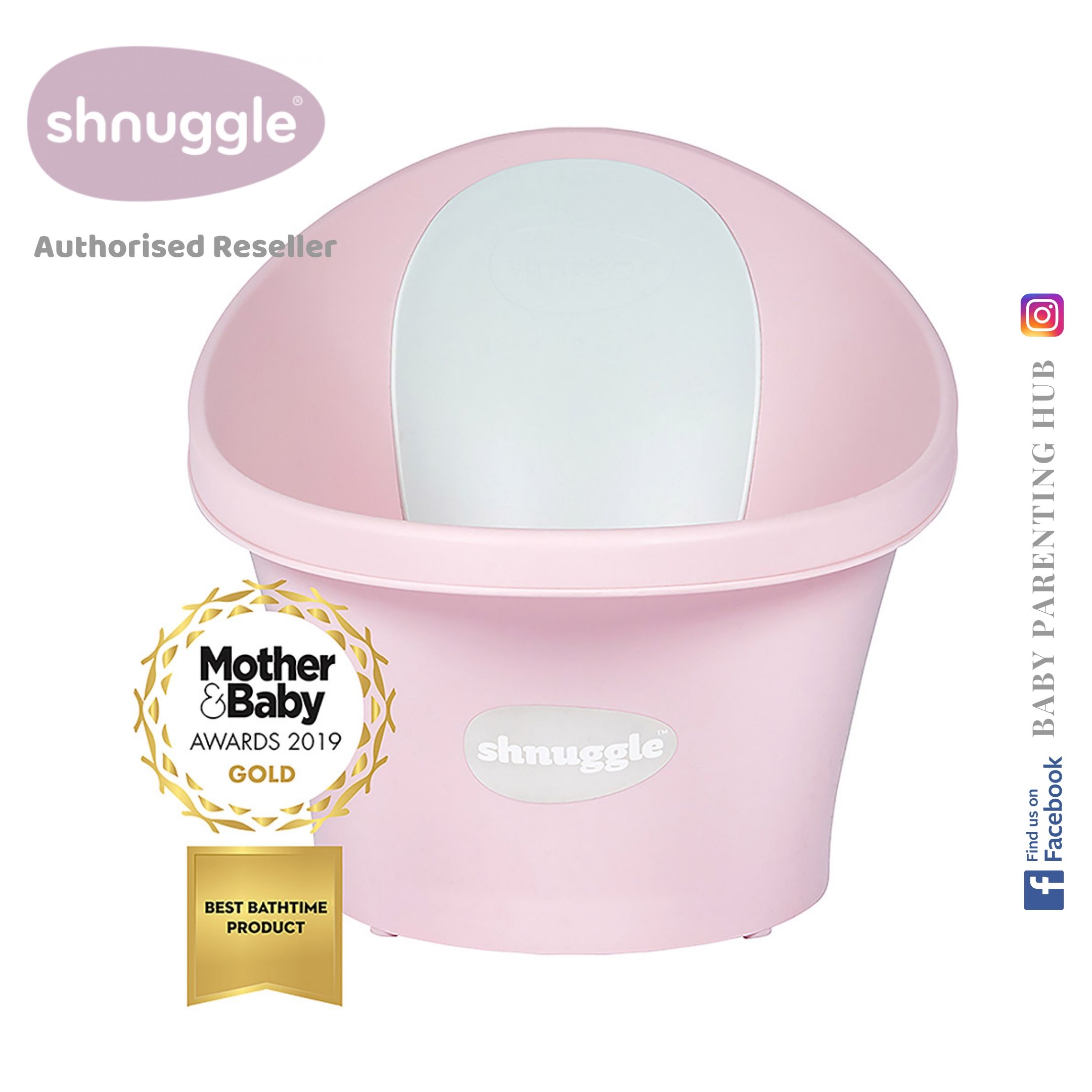 Shnuggle baby 2024 bath rose