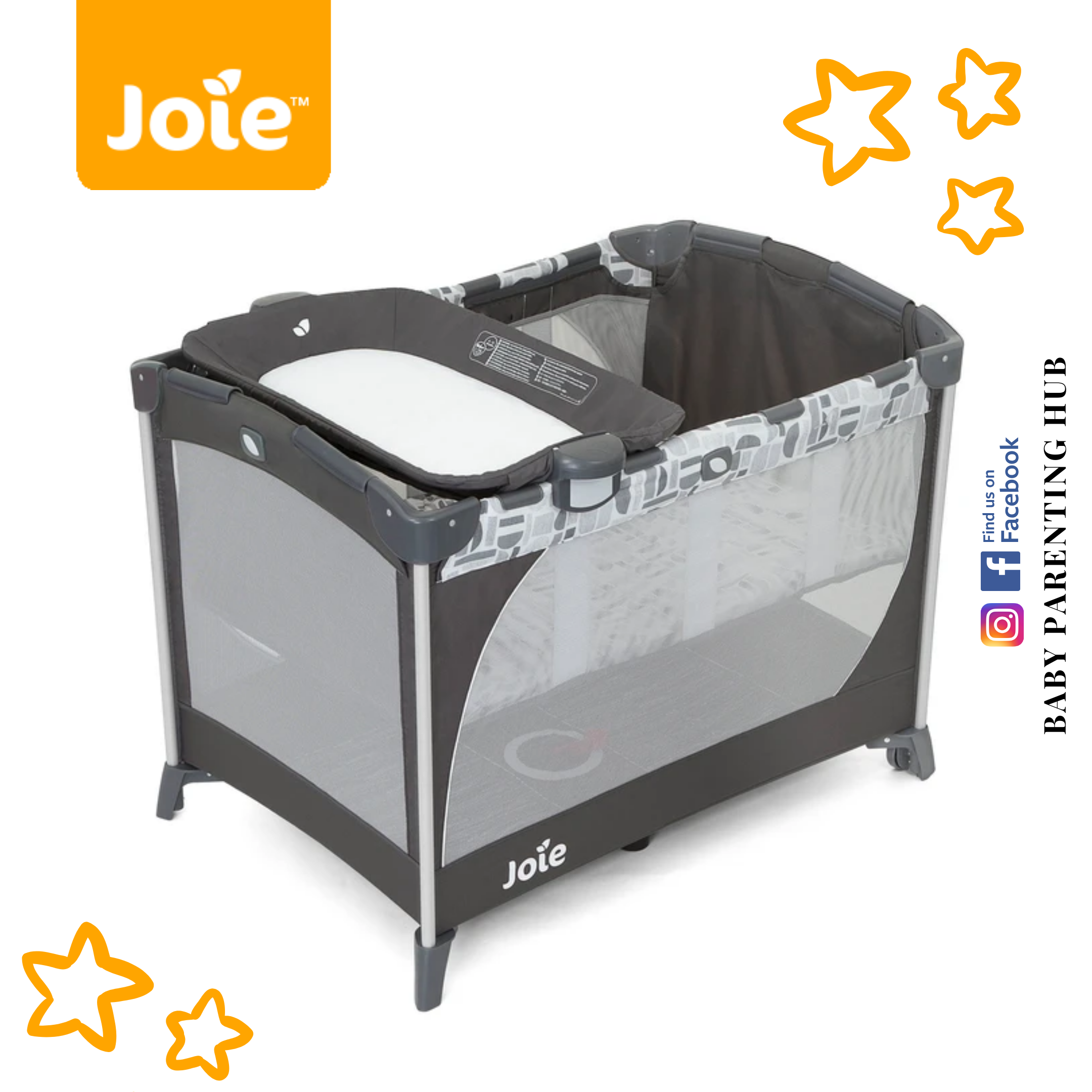 Buy Joie Commuter Change Travel Cot and Bassinet eRomman