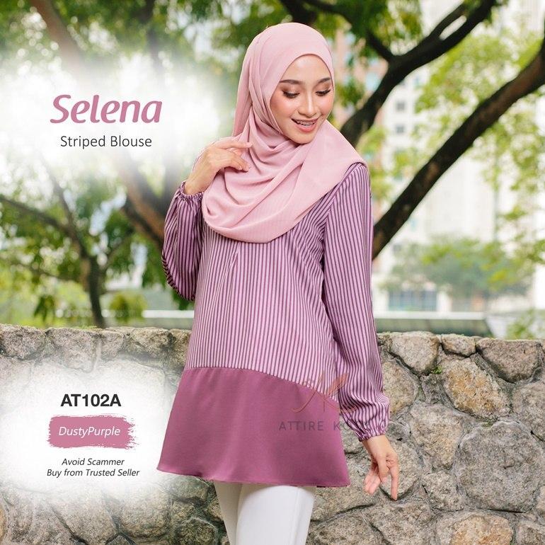 Buy Byhanahananiz Selena Striped Blouse Muslimah Attire Kosy