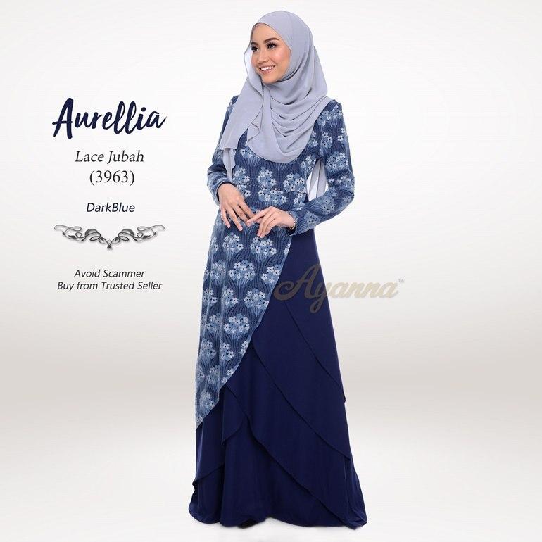 Jubah dress outlet lace muslimah