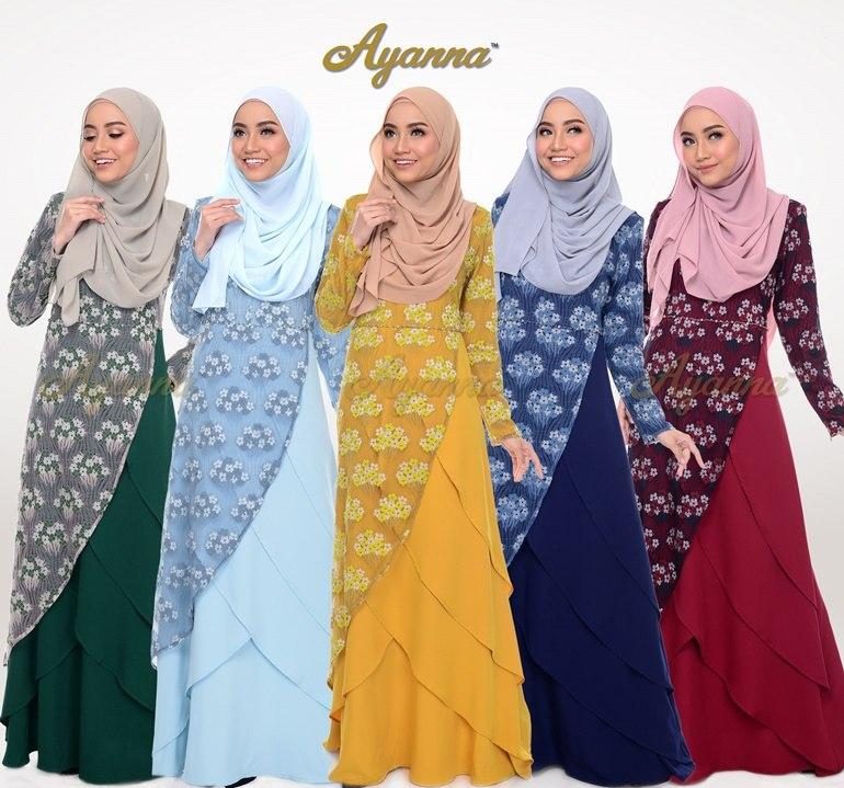 Buy Byhanahananiz Aurellia Lace Jubah Muslimah 3963 Xxs 7xl Online Eromman