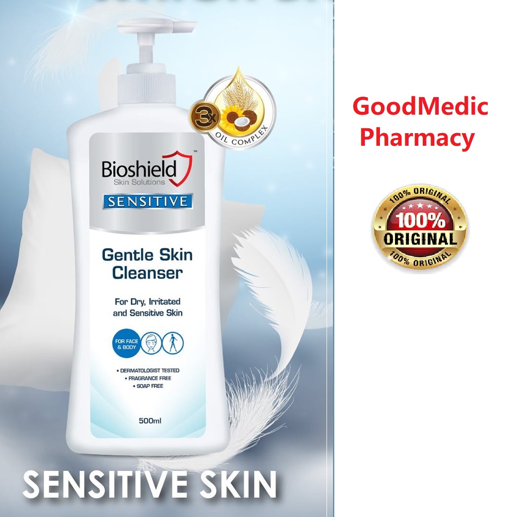 Buy Bioshield Skin Solutions Sensitve Gentle Skin Cleanser 500ml For Sensitive Skin Eromman