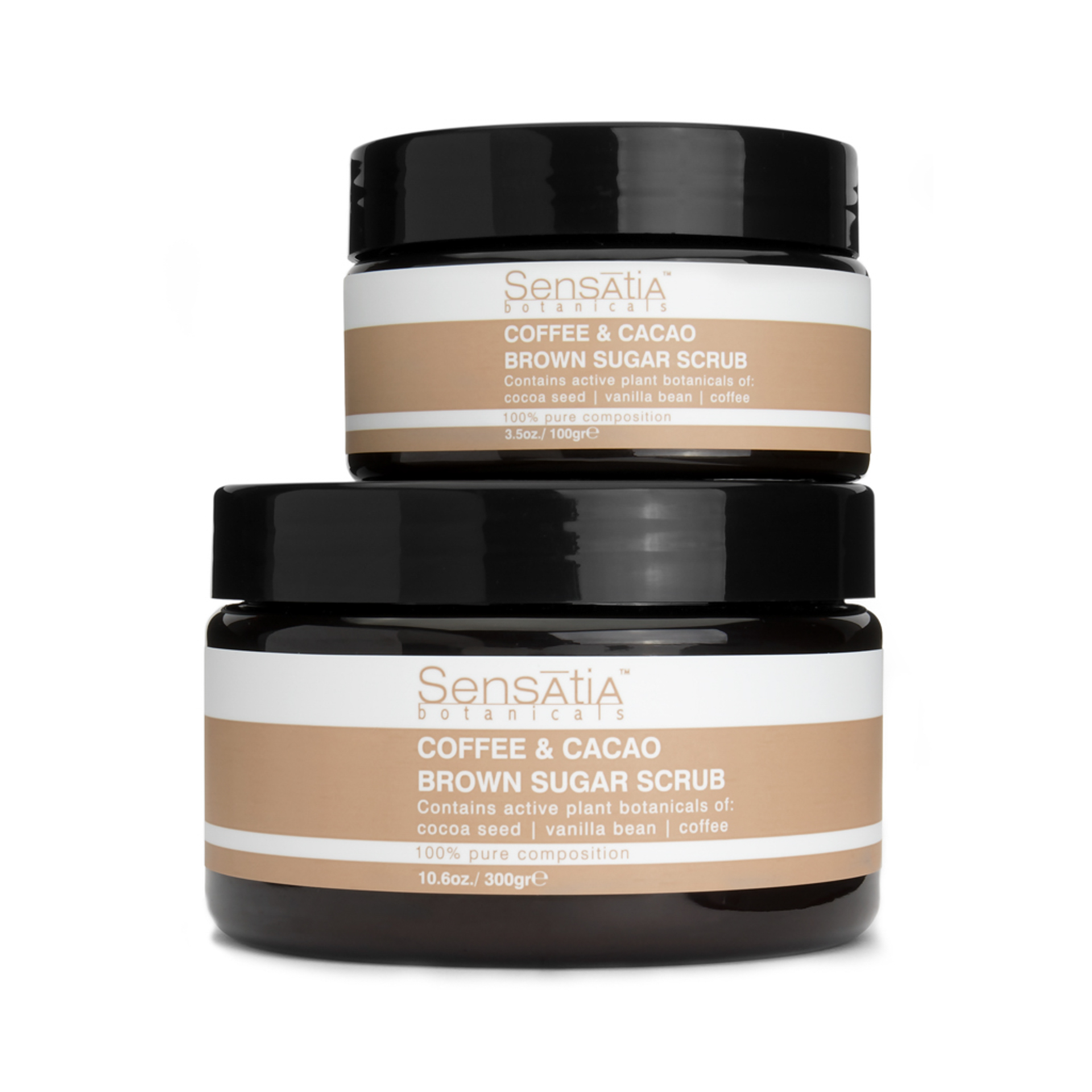 Buy Sensatia Coffee & Cacao Brown Sugar Scrub 100gr | eRomman