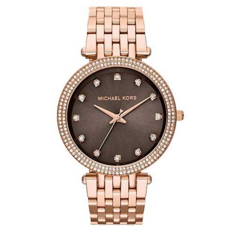 michael kors brown darci watch