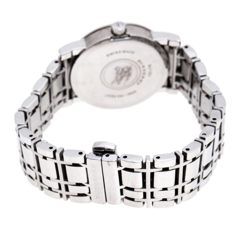 Buy Burberry Women's Heritage Stainless Steel Watch BU1351(Silver Dial) |  eRomman