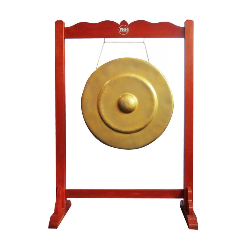 Buy PBH Hand Hammered Gold Gong  with Mallet Online eRomman