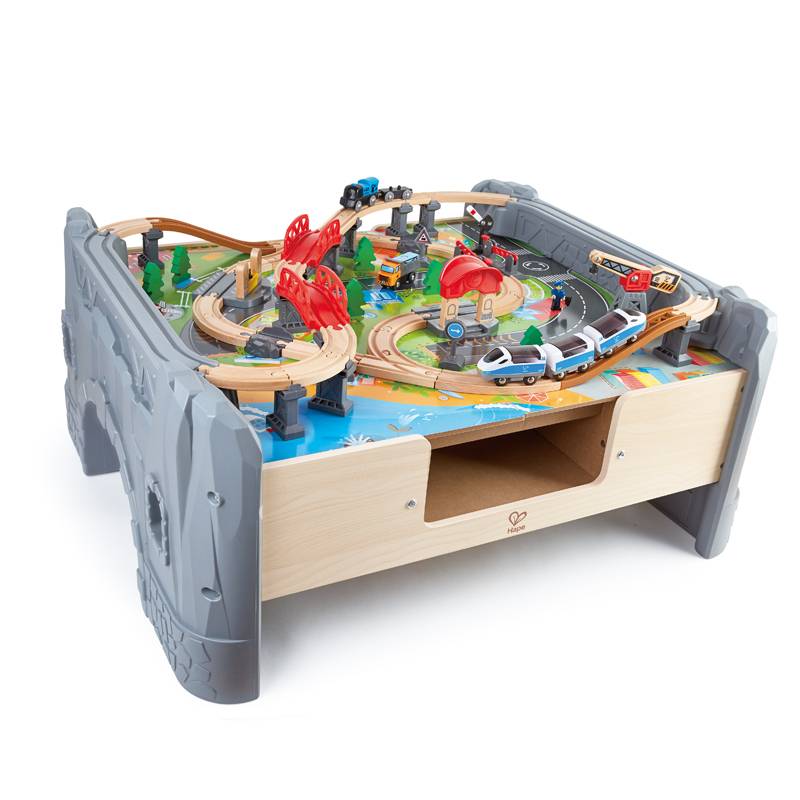 hape 70 piece train set