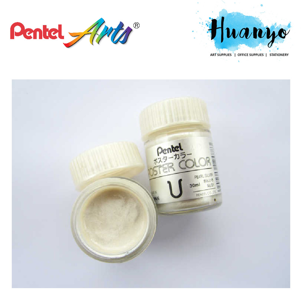 Poster Paint Pearl Gold - Pentel Poster Color | Art Supplies | Artiful  Boutique