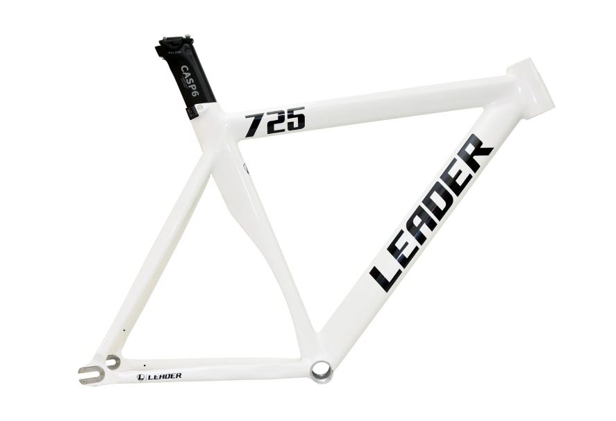 Buy LEADER BIKES 725 FIXED GEAR FRAME SET WITH AERO SEAT POST