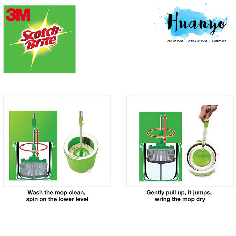 3M Single Spin Mop w/Bucket – AHPI