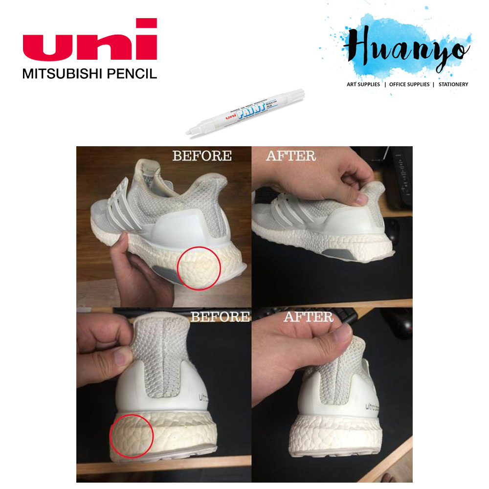 Buy Uni Paint Marker Tip White Adidas Boost Shoes Whitening) | eRomman