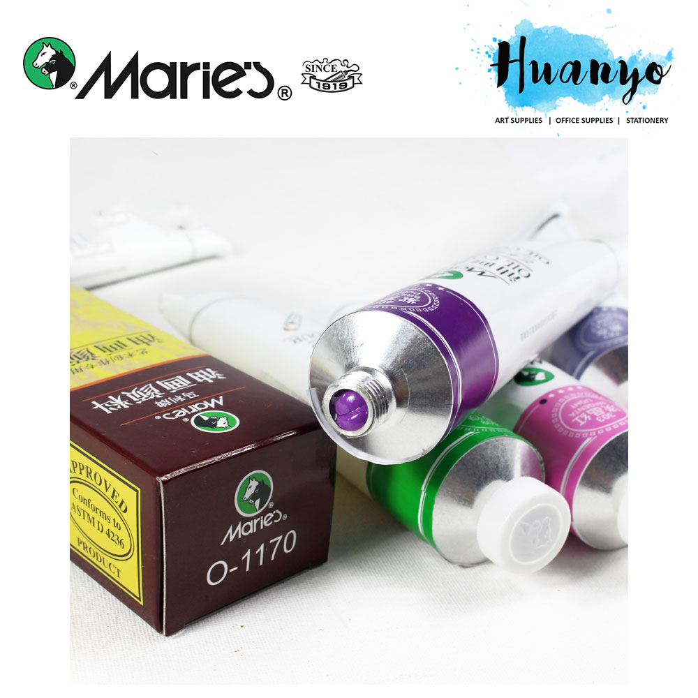 Marie's Oil Paints 170ml Part-II Oil Pigments for Beginners Students Art  Supplies School Stationaries