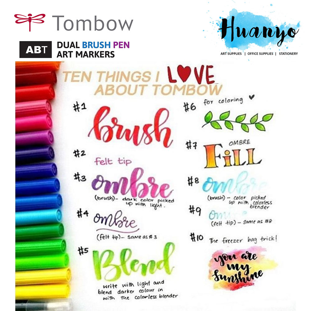 Buy Tips Drawing & Calligraphy Brush Pen Tombow ABT