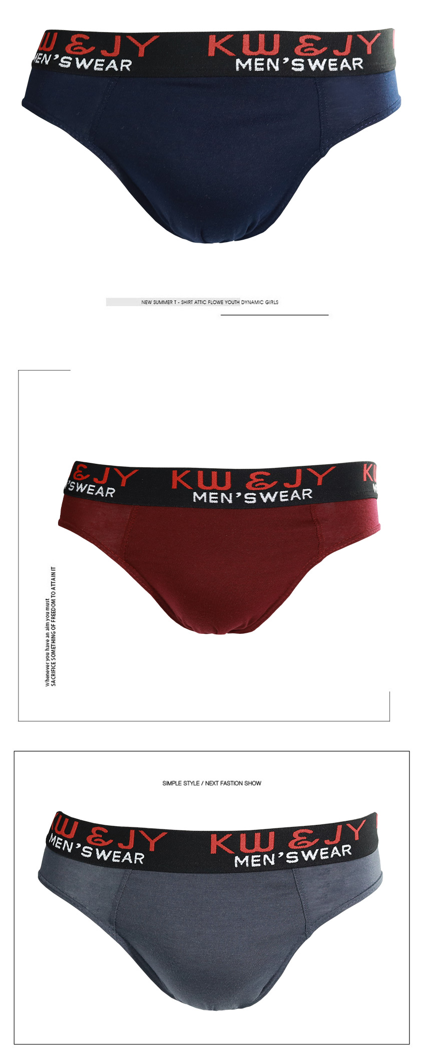 LOW RISE MUNAFIE MEN UNDERWEAR BRIEFS [M24638]