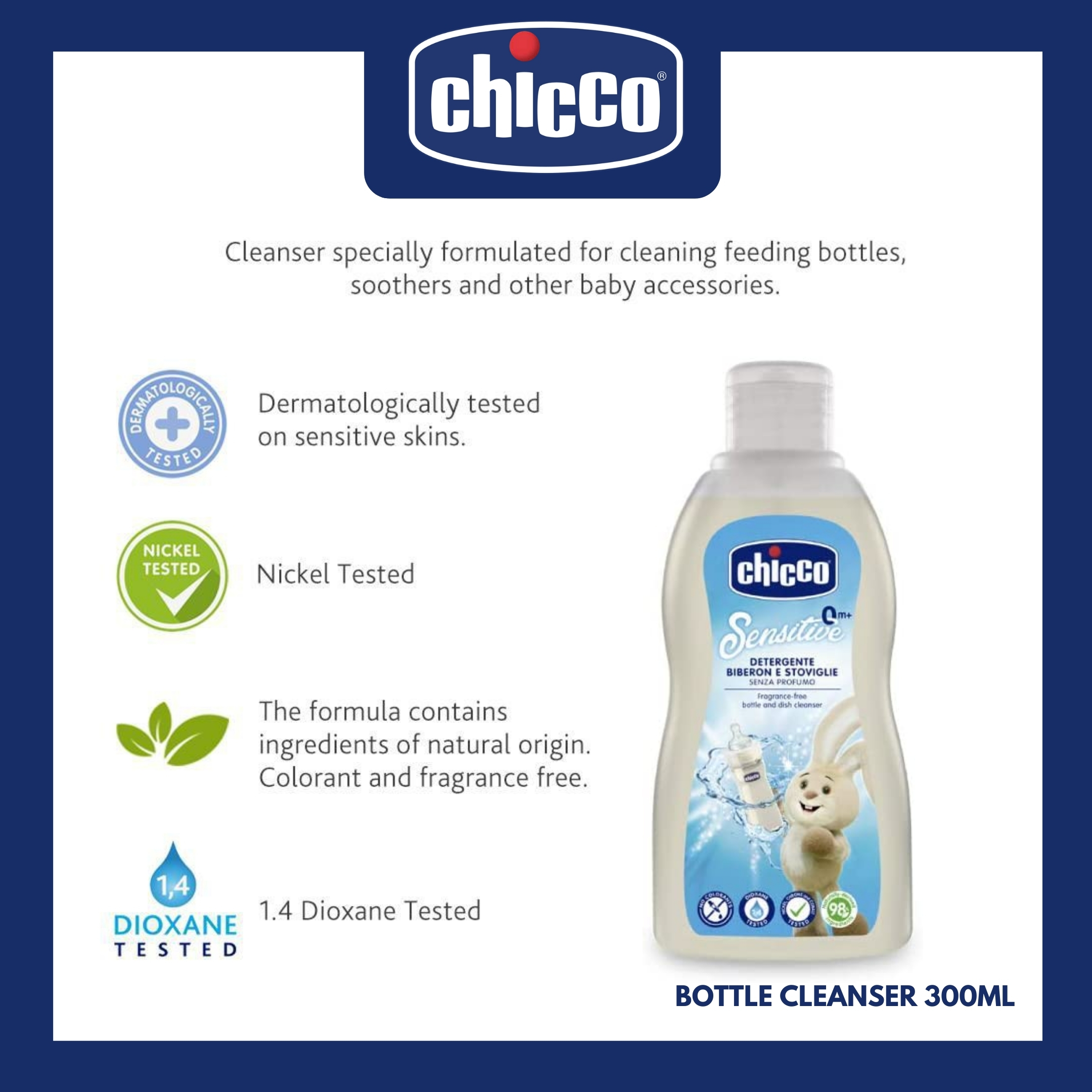 Chicco store bottle cleanser