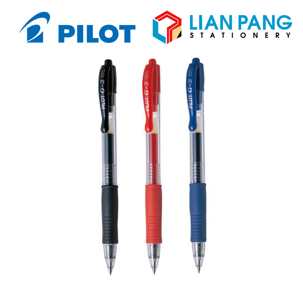 Home Living Stationery Writing Correction Supplies Pilot Pen G2 Retractable Gel Pen 0 5mm 3 Colors Shop Online Best Products Eromman