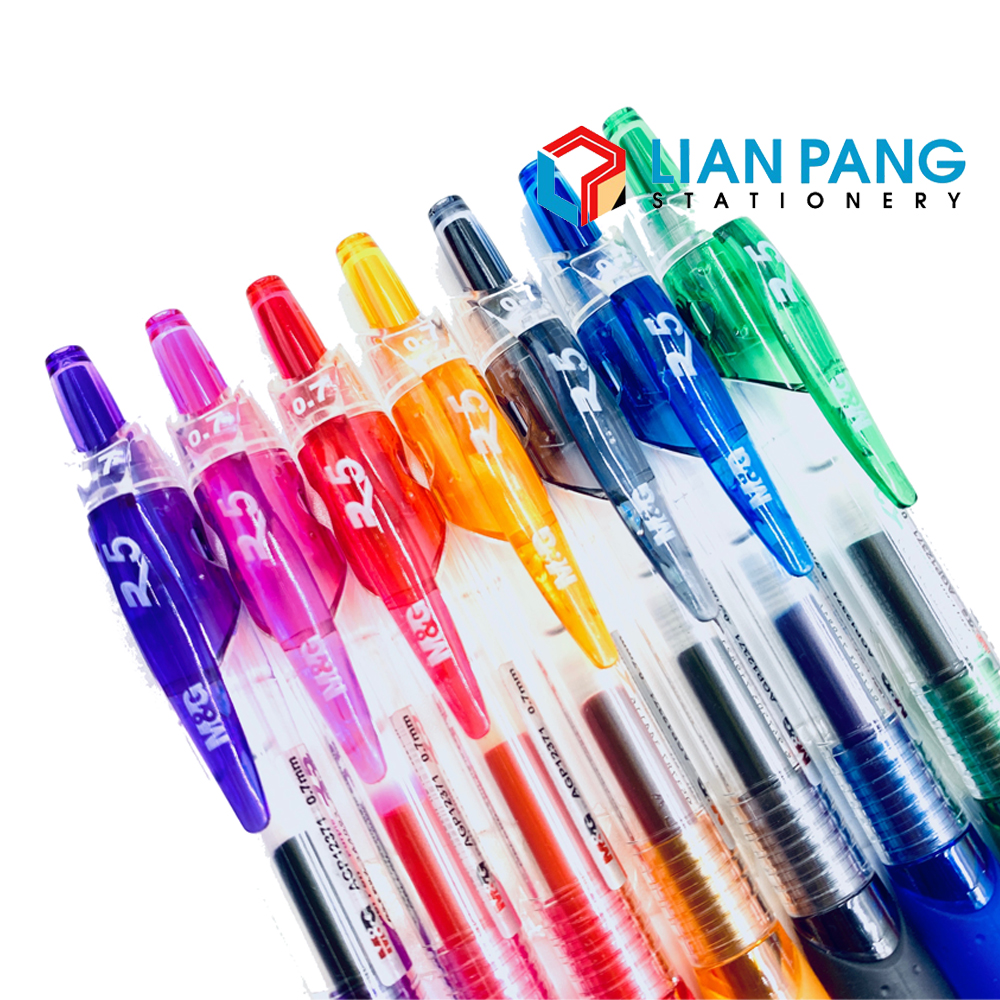 Home & Living :: Stationery :: Writing & Correction Supplies :: M&G R3/R5  Gel Pen 0.5mm / 0.7mm (7 Colors) - Shop Online Best Products