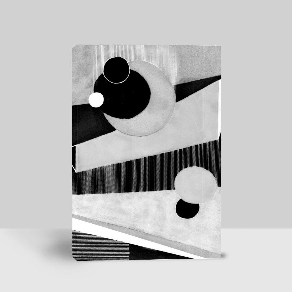 Buy Greyscale Minimalist Abstract | eRomman