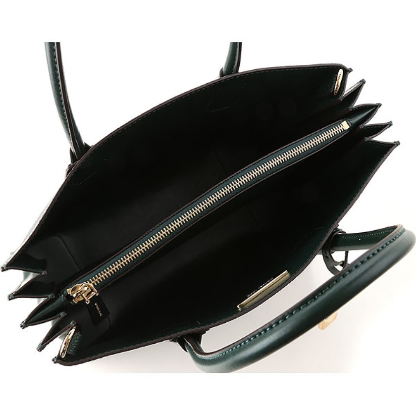 Michael Kors Mercer Large Pebbled Leather Accordion Tote Bag Black