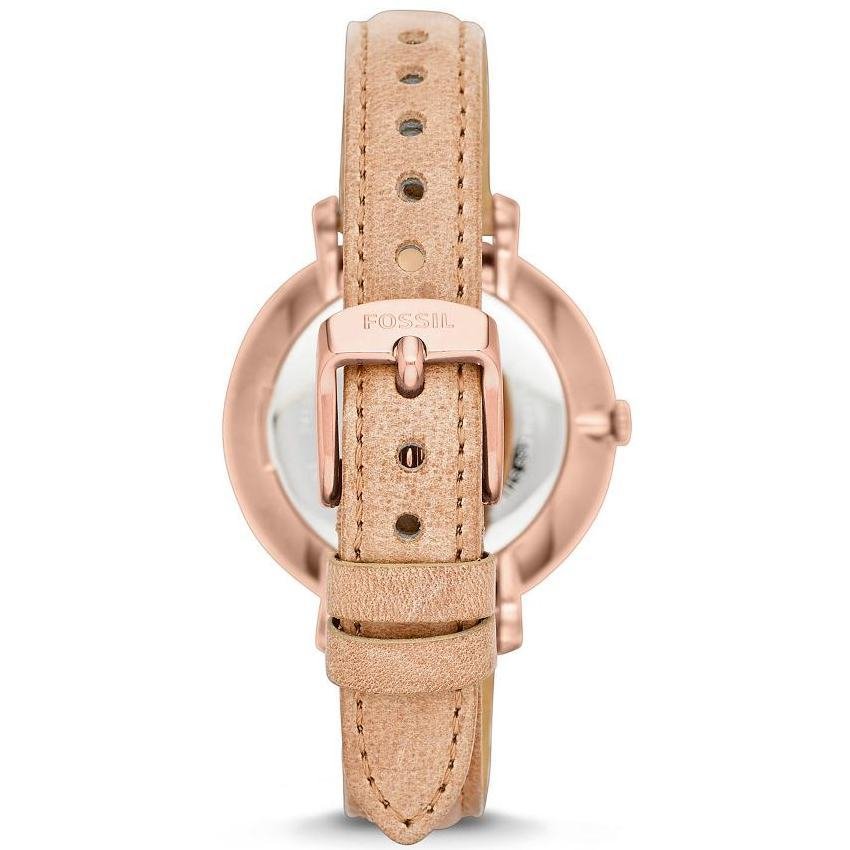 Montre Femme Fossil Jacqueline ES3487 Bracelet en cuir camel ➤ Ach