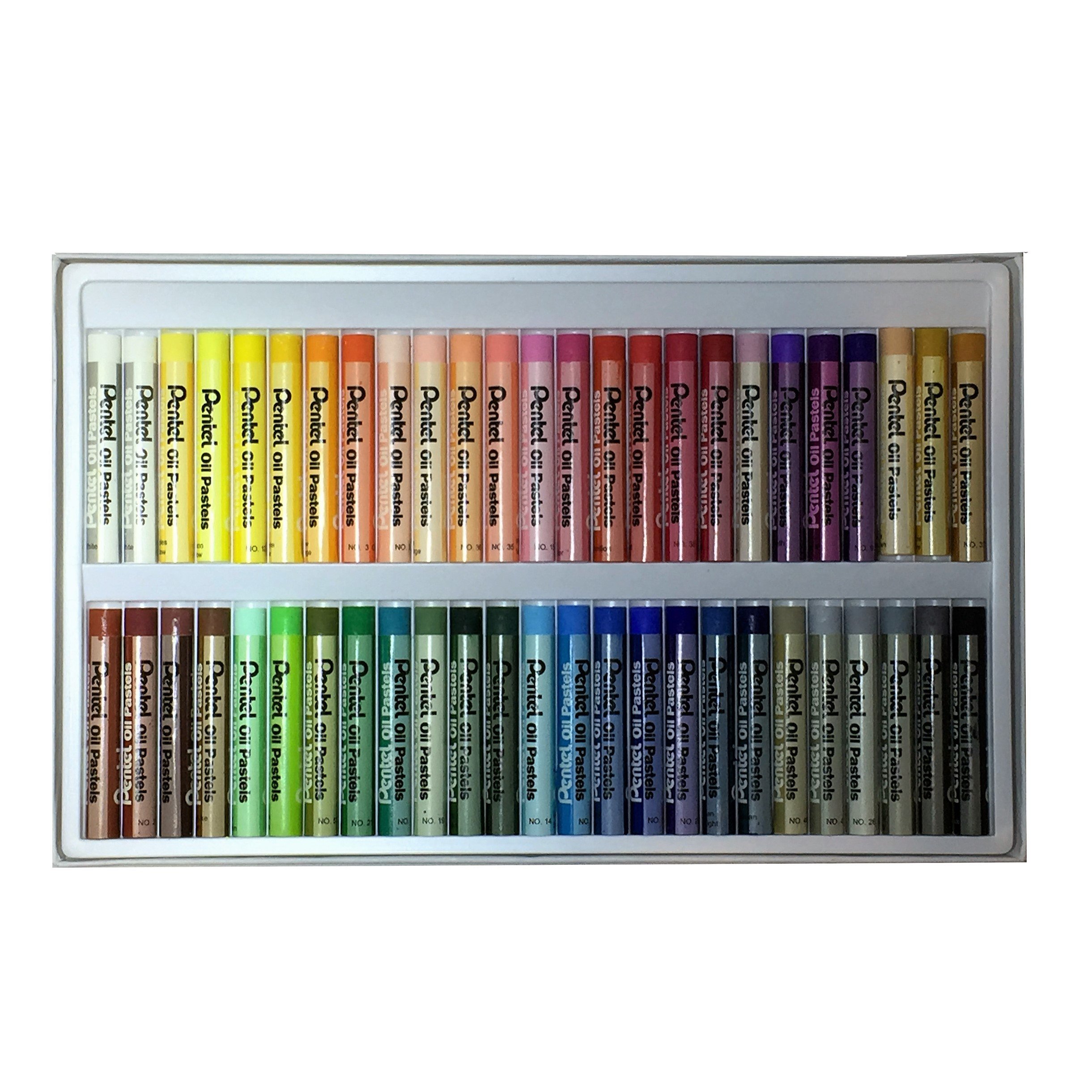 Pentel Arts Oil Pastels, 50 Color Set (Phn-50), 53% OFF