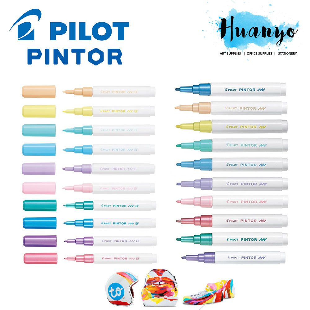 Pilot Pintor Extra Fine 2.3mm Bullet Tip Marker White White