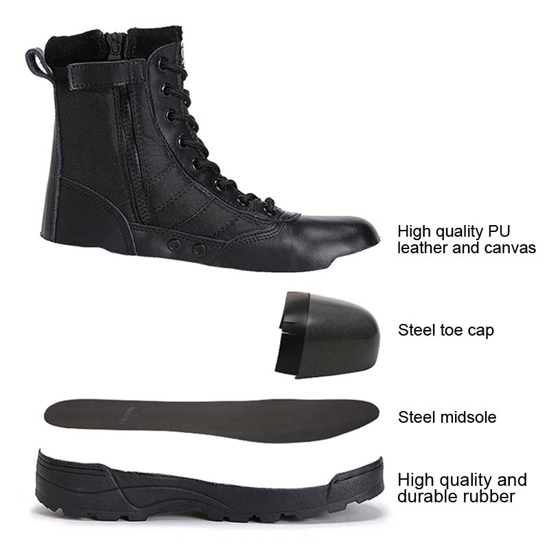 Steel midsole shop safety boots