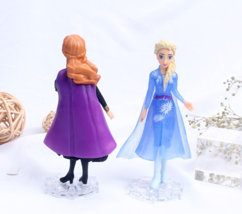 Buy Lsthometrading 5pcs Disney Frozen 2 Snow Queen Elsa Anna Pvc Action