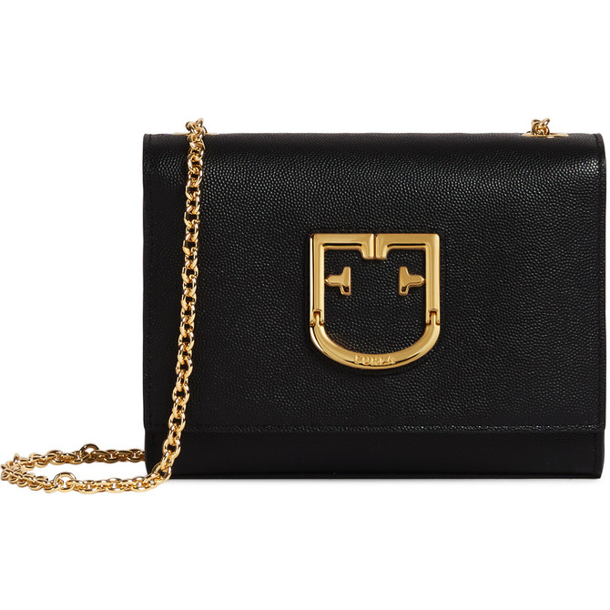 Furla Women's Viva Mini Pochette Bag - Black