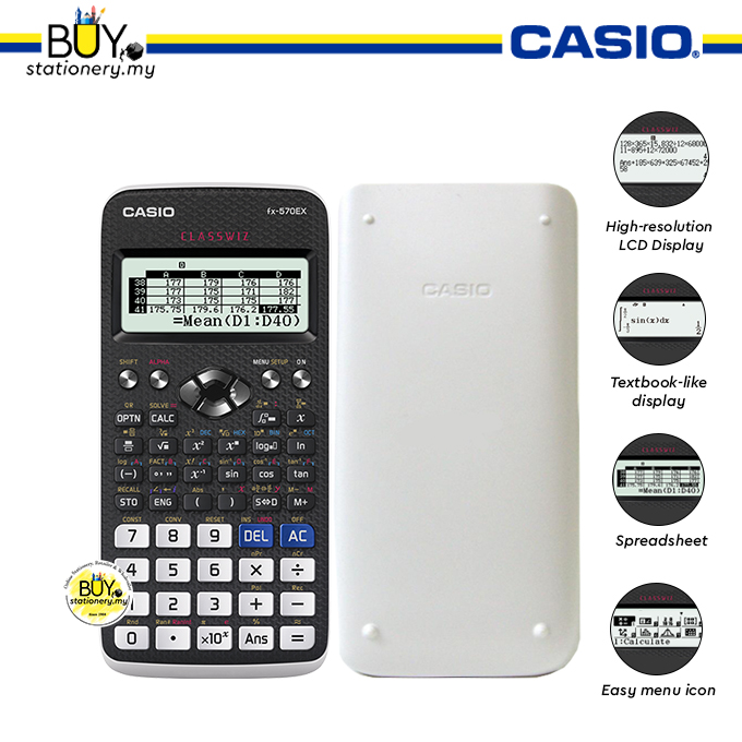 Casio 570ex discount