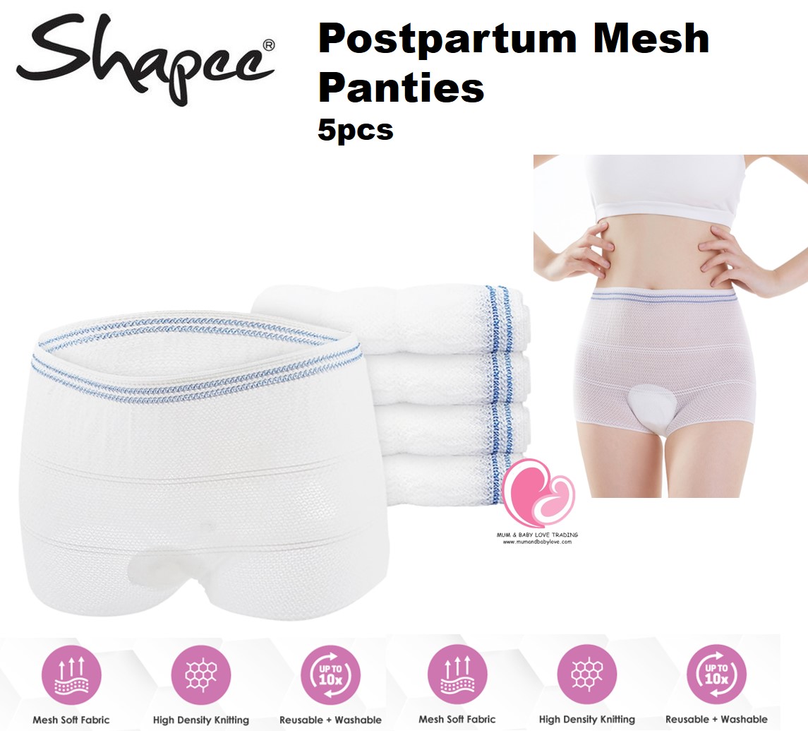 postpartum hospital mesh maternity panties women's
