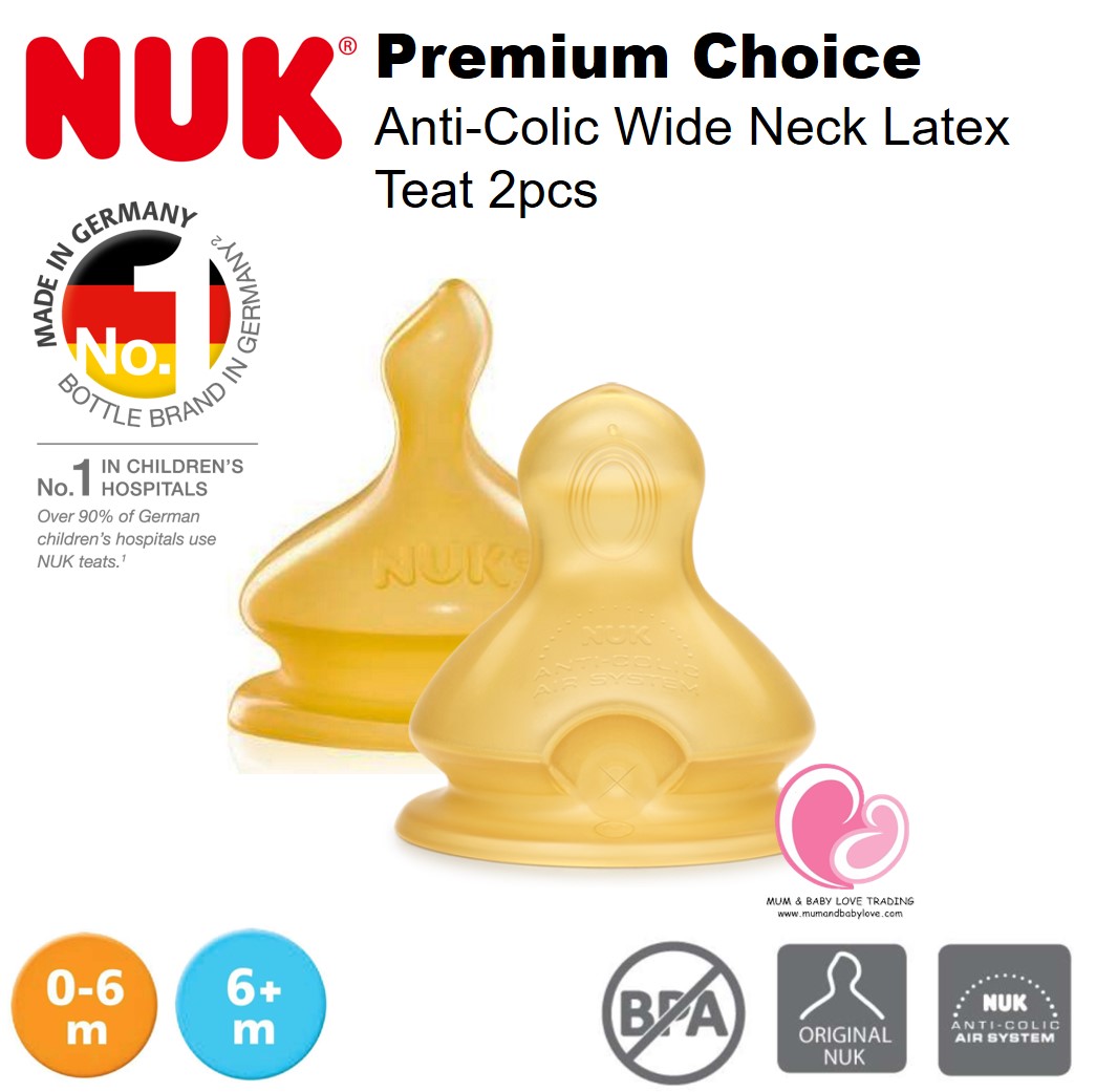 Boots nuk 2024 latex teat